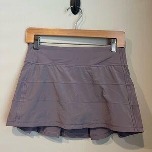 Lululemon Pace Rival Skirt Size 4 Dusty Dawn